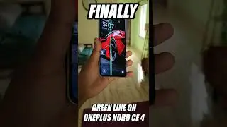#shorts Green Line Issue On Oneplus Nord Ce 4
