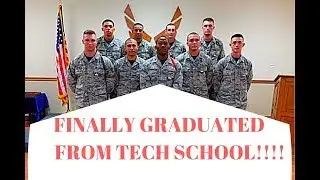 GRADUATION FROM TECH SCHOOL #AIRFORCE #MILITARY