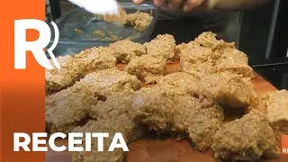 Receita da paçoca de amendoim