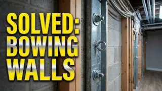 Bowing & Settling Basement Wall Repair - Micropiles or Helical Piles? Soil Nails or Wall Anchors?