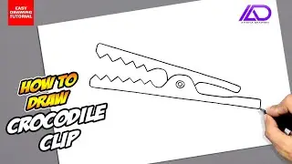 How to draw Crocodile Clip