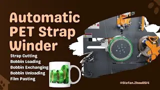 PACKING | PET STRAP WINDER | STRAP BAND | POLYESTER #winder #pp #pet #automatic