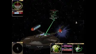 Vladko's TOS NX Refit Feasts on Romulans | KM | Star Trek Bridge Commander