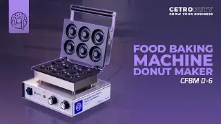 Cetro Food Baking Machine Donut Maker CFBM D-6
