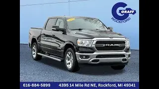 2021 Ram 1500 Big Horn/Lone Star Rockford, Grand Rapids, Greenville, Big Rapids, Muskegon MI