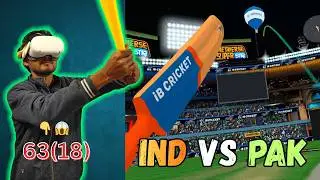 IB Cricket: India vs Pakistan | 63 Runs in Just 18 Balls! 😱🔥 | Insane Batting