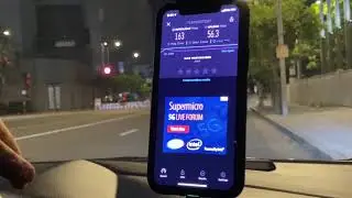 Impressive AT&T 5GE speed tests by Staples Center