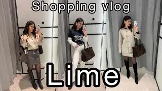 Lime. Shopping vlog с примеркой 