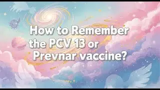 Never Forget PCV-13 Vaccine Again! The Easiest Mnemonic Explained