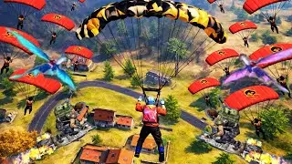 55 KILLS con M4A1 y MP4 - 99% HEADSHOT en SOLO BR | Free Fire Gameplay