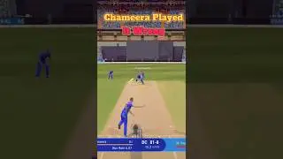 😱 Chameera&rsquo;s Sweep Gone Wrong! 🎯 Santner&rsquo;s Magic Ball Strikes💥#cricketshorts #dc #mumbaiindians