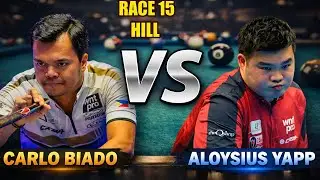 CARLO BIADO +1 🆚ALOYSIUS YAPP | RACE 15 | HILL
