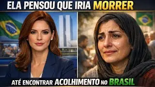 Uma mulher iraniana pensou que morreria após a guerra… até encontrar moradia e cuidados no Brasil