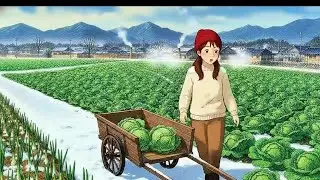 On the First Snowy Day, We Make Kimchi &mdash; Love&rsquo;s Flavor to Warm a Bitter Winter | Ghibli-Style Video.