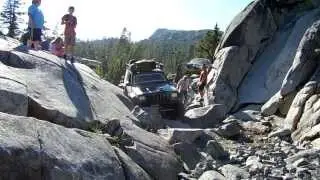 Tom breaks in the Little Sluice on the Rubicon Trail