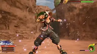Kingdom Hearts III - Dark Inferno (Level 99 Critical, Phantom Green)