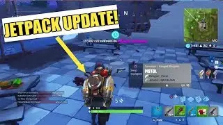 Fortnite Battle Royale:New JetPack Update!!