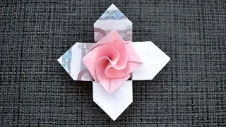 Origami GESCHENKBOX Geldgeschenk GELD FALTEN | Geschenk | Money GIFT BOX | Tutorial by Euro Origami