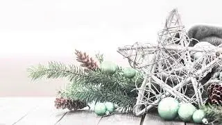 Silent Cozy Christmas Decor | 1 Hour Relaxing Holiday Wallpaper (No Music) T.V. Wallpaper 
