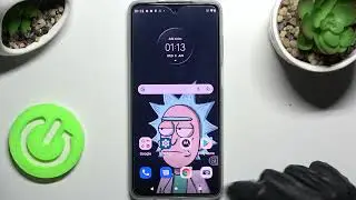 Open Accessibility Settings / Manage One Hand Mode - MOTOROLA Moto G52
