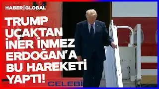 Trump Uçaktan İner İnmez Erdoğan'a Bu Hareketi Yaptı!