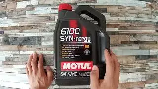 Краткий обзор моторного масла  Motul 6100 SYN-nergy 5W-40 @menay_maslo