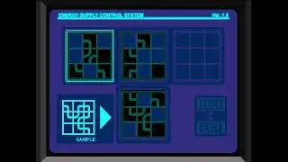 Dino Crisis Energy Supply Control System Puzzle #1
