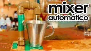 Mixer automático caseiro (EXPERIÊNCIA)