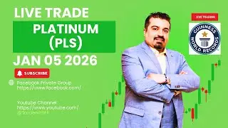 Live Platinum Short Trading | PLS Futures | Monthly Income Strategy | Farid Premani Jan 05, 2026