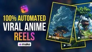 How to Make Viral Anime Reels (100% Automated )