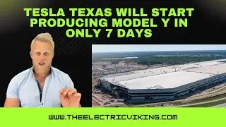 Tesla TEXAS will start producing Model Y in ONLY 7 days