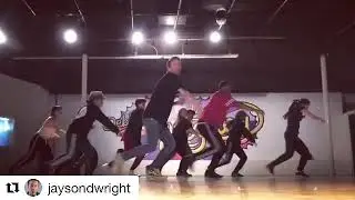 JaysonWright's class at Debbie Reynolds dance studio