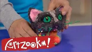 Let's Make a Cat Snow Globe! | FULL EPISODE | Artzooka! | Scholastic STEAM