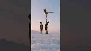 SALT FLAT STUNTING😍 #saltflats #stunting #utah #cheer #views #stunt #acro #crazy #salt #espresso