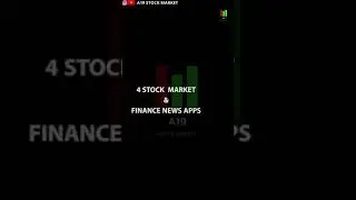4 Top Stock market & Finance News Apps #Shorts
