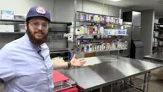 Kitchen Storage Makeover 2019 - Prep area with Matan