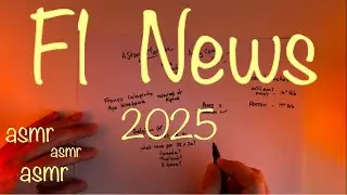 ASMR F1 News 2025 #f1 #f12025  #asmr Video