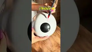Mira como puedes hacer un ojo con globos 🤗 #tips #tipshogar #ideas #ideascreativas #losabias