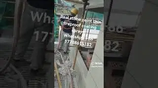 fireproof coating sprayer #sprayer #exterior #construction #spraypaint #paint #spray #painting #wall