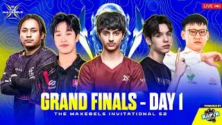 [ENG] PUBGM THE MAXEBELS INVITATIONAL S2 | DAY 1| POWERED BY RAPTR WALLET Ft. #4T #VPE #YG #DRX