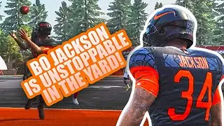 BO JACKSON IS UNSTOPPABLE! BEST PROTOTYPE AND BUILD IN THE YARD! Madden 21 The Yard Gameplay Online!