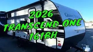Новый туристический прицеп Grand Design Transcend One 161BH 2026 года выпуска, с двухъярусными кр...
