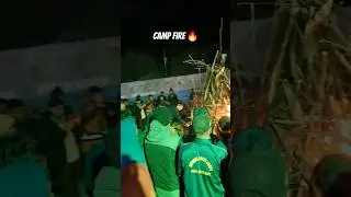 Camp Fire 🔥 #ncc #youtubeshorts Last Day Of Camp 🥹 #missionncc #shorts  &lrm;@militarymind09&nbsp;