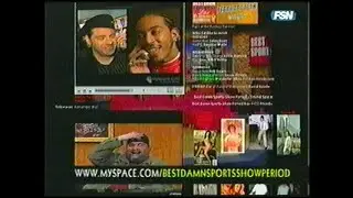 2008 Fox Sports Network The Best Damn Sports Show Period Myspace Page promo