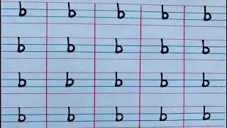 Learn to write small b |Lowercase letters for kids|Small letter alphabets writinglAlphabets learning