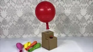Electric Air Pump for Balloons/ Interesting idea /DIY