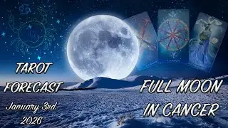 Full Moon in Cancer Tarot Forecast for the Star Signs - January 3rd 2026