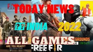 FAUG FREE FIRE  😢BATTLE ROYALE MOBILE INDIA😢 CALL OF DUTY ALL GAMES TODAY NEWS📰 2022😂