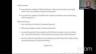 Quantitative Tauberian theorems