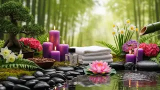 Relaxing Music & Calming Water Sounds 🍃 Heal the Mind, Anxiety & Stress Relief, Spa Relaxation